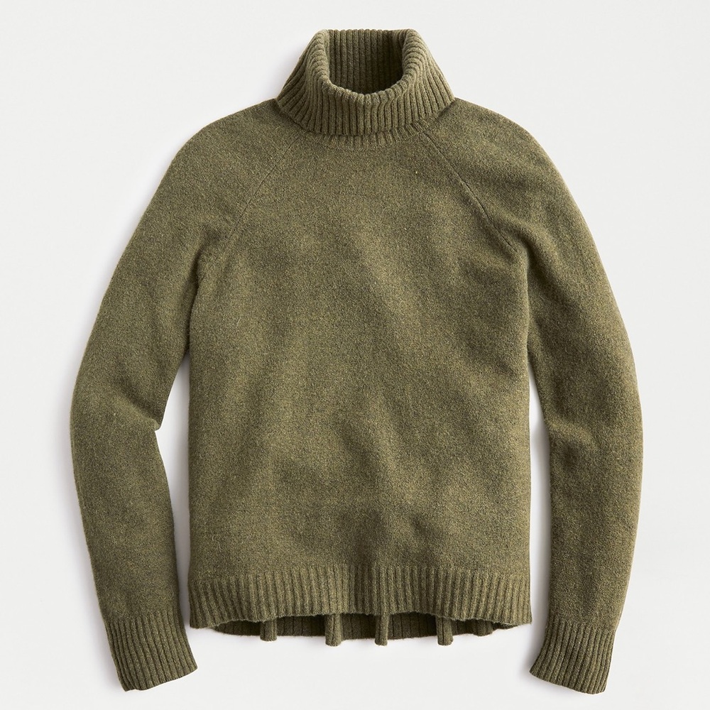 JCrew turtleneck sweater in XXS in Green